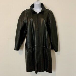 Women's Black Leather Jacket
